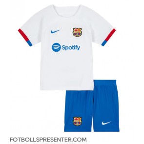 Barcelona Bortatröja Barn 2023-24 Kortärmad (+ korta byxor)